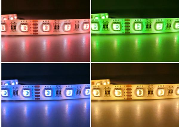 5050 Rgb LED Strip Lights DC12V Flexible Waterproof Exterior Led Strip Lighting