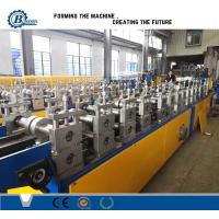 China Light Weight Truss Furring Channel Steel Roll Forming Machine With Non Stop Cutting on sale