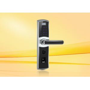 China Low Voltage Alarm Safe Fingerprint Scanner Door Lock With Touch Keypad supplier