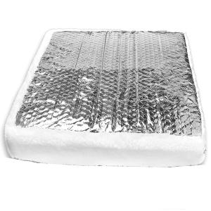 RV Vent Insulator Skylight Cover With Aluminum Foil Reflective Surface 14" X 14"