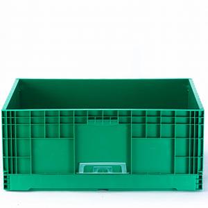 China Solid Box Durable Folding Plastic Crate for Eco-Friendly Warehouse Storage Solution supplier