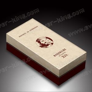 0.25mm Box Wine Packaging , Tinplate Packing Boxes For Drinking Glasses