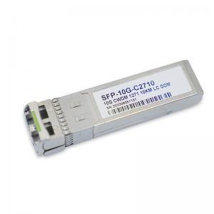 Duplex LC SMF 10G Optical Transceiver Cisco Compatible 10G CWDM SFP+ 1270nm 10km