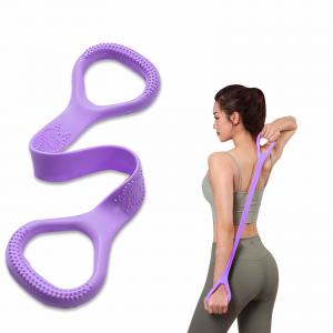 Figure 8 Fitness Resistance Band Arm Back Shoulder Exercise Elastic Rope Stretch Fitness Band For Physical Therapy Yoga