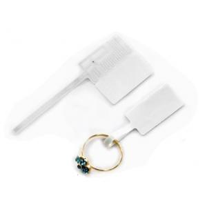 White Inventory Management UHF RFID Label Tags RFID Jewelry Label