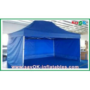 China Pop Up Event Tent Oxford Cloth Folding Tent Marquee Gazebo Canopy , Steel Frame Tent supplier