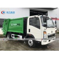 China Sinotruck HOWO 6 Wheeler 4x2 140HP 6M3 Garbage Compactor Truck on sale