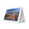 China ホワイト RK3288 デスクトップ L 形 10.1 インチ アンドロイド タブレット PC POE NFC タッチ デュアルスクリーン レストラン 注文キオスク POS タブレット wholesale