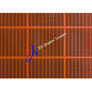 China poliuretano Mesh Screen For Mineral Processing fino do entalhe de 0.075mm wholesale