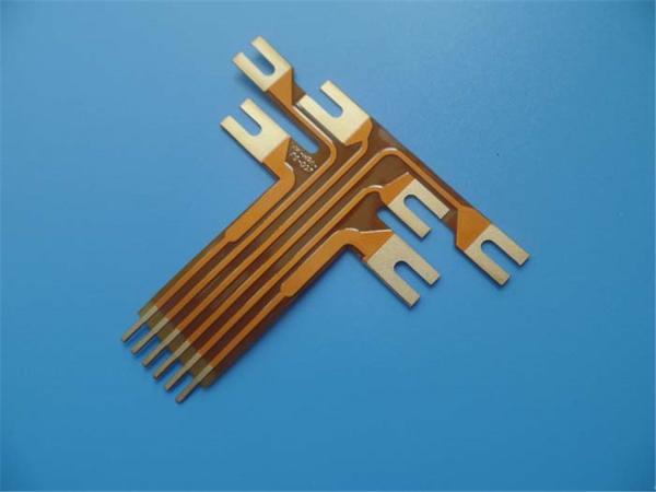 Immersion Gold flexible PCBs with heavy copper board 2 oz FPC Flex PCBs yellow coverlay