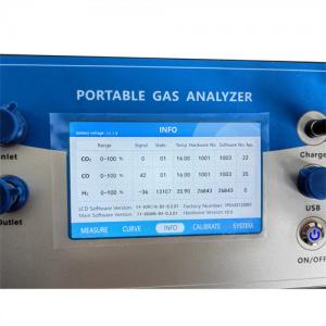 China ESEGAS Handheld Biogas Analyzer , Portable CO2 Gas Analyzer Instrument supplier