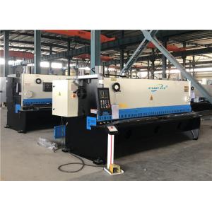 China NC CNC Hydraulic Shearing Machine Thin Thick Metal Plate Bar Guillotine Cutting supplier
