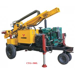China Gold Mining Equipment  Full Pneumatic Crawler Drilling Rig Hydraulic Rotary Geotechical Drilling Rigs supplier