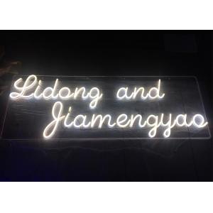 Home Decor Custom Neon Signs 10cm - 200cm Size Acrylic Material