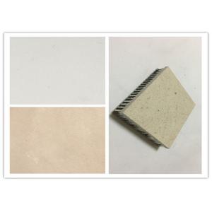 China Fire Resistant Limestone Thin Stone Panels , Lightweight Cladding Panels For Ceilings wholesale