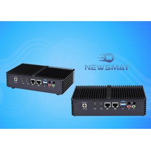 China LAN X 2 HDMI X 2 CHASSIS industriais compactos do METAL do SSD do PC I5-4200U 8GB DDR3L 128GB supplier