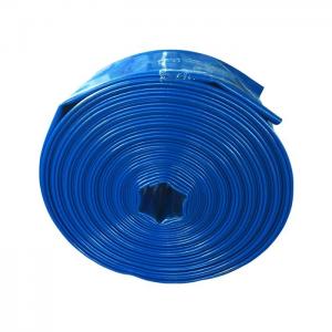 China High Duty 2 Inch Pvc Layflat Discharge Hose Drainage Pipe Fittings supplier