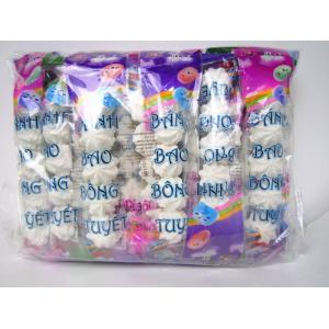 China Bread Shape White Colored Marshmallow Candy 5pcs In One Bag OEM supplier