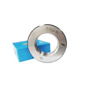 China Metric TR75x4mm Trapezoidal GO Thread Ring Gauge 8c for Test External Threads Manufactured wholesale
