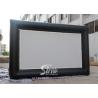 Custom made giant advertising inflatable movie screen with back frame for