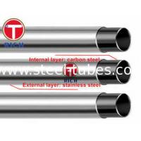 China GB/T 18704 Stainless Steel pipe Clad Steel Pipe Stainless Steel Tube 302 304 12Cr17Mn6Ni5N on sale