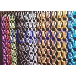 Aluminium Metal Chain Link Curtains Insect Fly Door Blinds Screen Pest Control