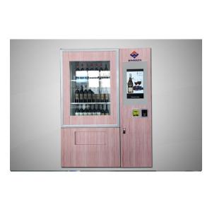 Lcd Display Wine Vending Machine Support Card Reader Paper Money Coin Receiver