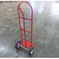 China 150kg Folding Hand Trolley Heavy Duty Sack Truck Industrial Hand Trolley With Solid Wheels on sale