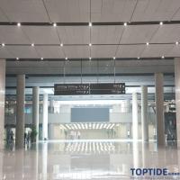 China Galvanized Steel Diamond Wire Mesh Ceiling Building Walls Ceilings Decoraitve Hook and Lay Board System on sale