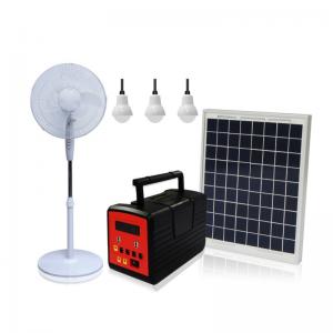 12V 1A Home Solar System Kits 43H For 1 Lamp Solar Power Device