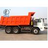 China New 6x4 Sinotruk Mining Dump Truck 50T Tipper Truck Bottom Thickness 12mm And HYVA Hydraulic Lifting System wholesale