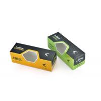 China 5PCS Pantone Golf Ball Packaging Box Printing With Window FSC on sale
