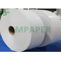 China 52g 55g Scratch Resistant Thermal Paper Jumbo Rolls Label Stock Material on sale