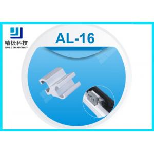 China Drawer Connector Pipe Fixator Aluminum Tubing Joints For Workbench AL-16 supplier