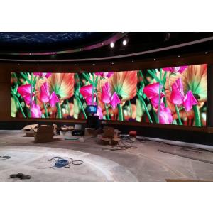 China Black SMD 3 in 1 1R1G1B Seamless Indoor Led Video Walls P1.923 wholesale