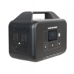 672wh 600w Portable Power Generator Solar Rechargeable Power Station For Outdoor Emergency