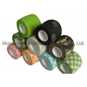 China Athletic Cohesive Wrap Tape  Exclusive Private Pattern Logo supplier