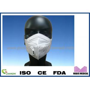 Ear Loop KN95 Mask With Valve 5 Layers Black Mask With Breathable Vale In Stock
