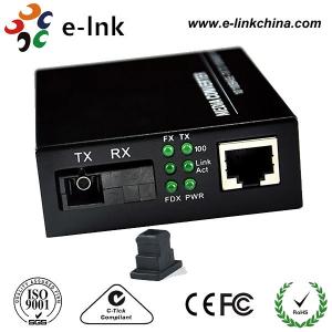 China Mc101xl / Mc102xl Fiber Ethernet Media Converter Single Mode 20km Distance , SC BIDI supplier