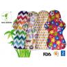 China Colorful Bamboo Waterproof Changing Pad , Absorbed Breathable Bamboo Panty Liners wholesale