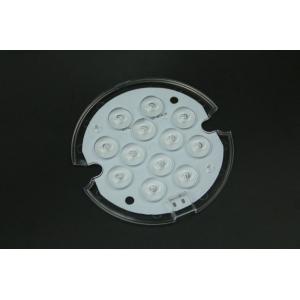 China Round LED Multi Lens Replacement / 3030 Ceiling Light LED Glass Lens supplier