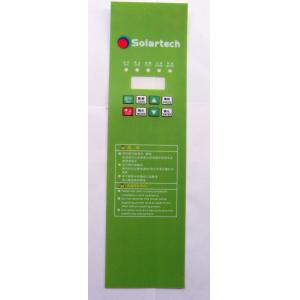 China Environmental Customized Gloss Poly Dome PET Graphic Overlays Keypad 3M Adhesive supplier