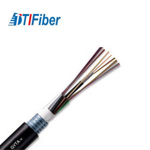 China Lan Communication Fiber Optic Data Cable , Single Mode Fiber Cable GYTA 53 supplier
