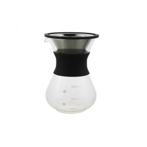 China Heat - Resistant Glass Pour Over Coffee Maker , Stainless Steel Pour Over Coffee Maker supplier
