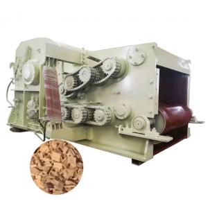 China 350*700mm Feed Commercial Tree Shredder 110kw Wood Shredder Machine 1 Fixed Knife supplier