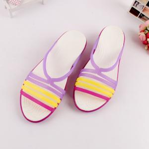 China Ladys Tpu Upper Open Toe Eva Wedge Sandals supplier