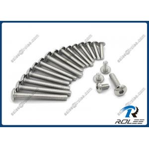 18-8/316 Stainless Steel Hex Drive Truss Head Screw Allent Bolt