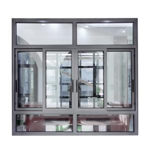 China Thermally Broken Aluminium Fabrication Sliding Window With Retractable Screen wholesale