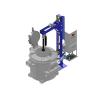 China Mejorar la producción de aluminio con una máquina de desgasificación de aluminio de 4 rotores 0-600 R/min Velocidad del rotor de grafito y O2ppm≤5 wholesale