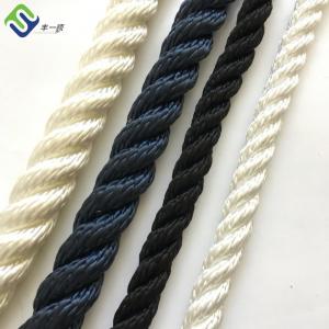 China China Twist 3 Strand Nylon Rope 20mm White Marine Ropes For Sale supplier